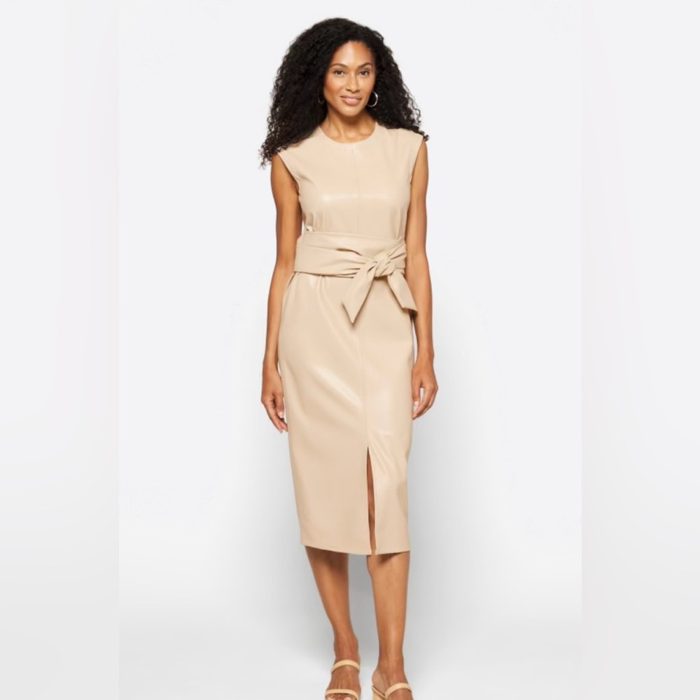 Modern Citizen Pilar Vegan Leather Dress